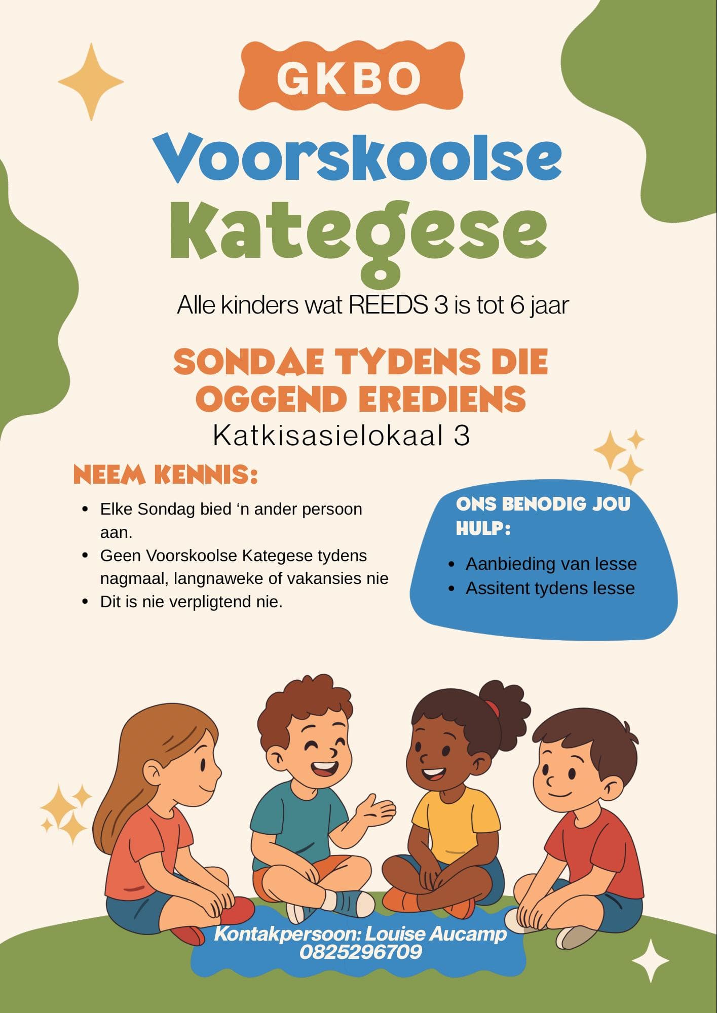 Voorskoolse Kategese vir kleintjies
